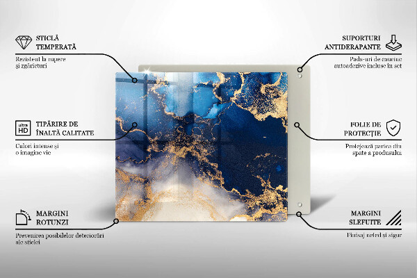 Large worktop saver Marble abstraction