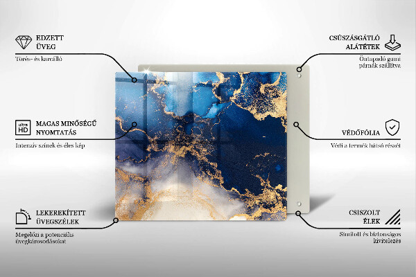 Large worktop saver Marble abstraction