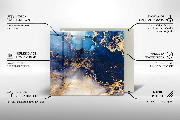 Large worktop saver Marble abstraction