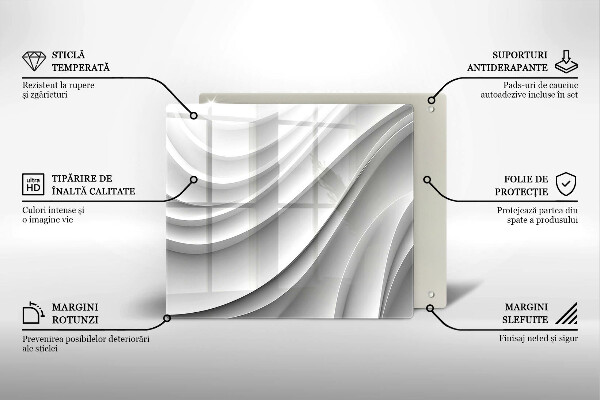 Large worktop saver Geometric lines