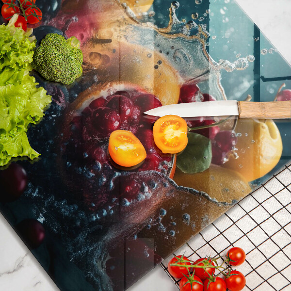 Large worktop saver Fruits in water