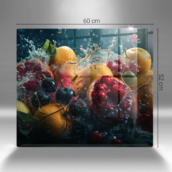 Large worktop saver Fruits in water