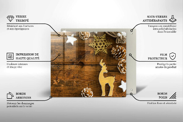 Large worktop saver Christmas decorations