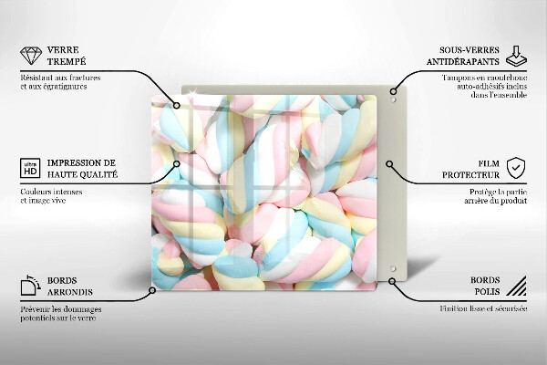 Large worktop saver Colorful foams