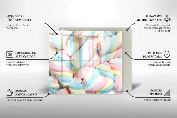 Large worktop saver Colorful foams