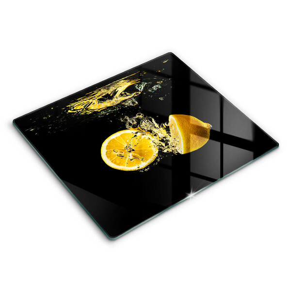 Chopping board Juicy lemon fruit