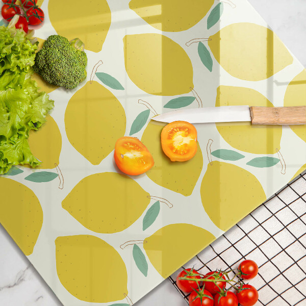 Large worktop saver Illustratuion lemons