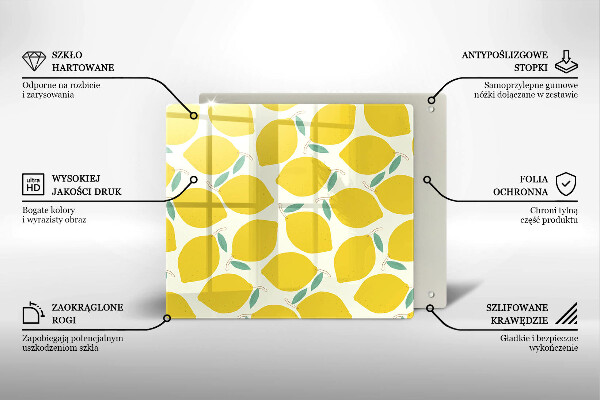 Large worktop saver Illustratuion lemons