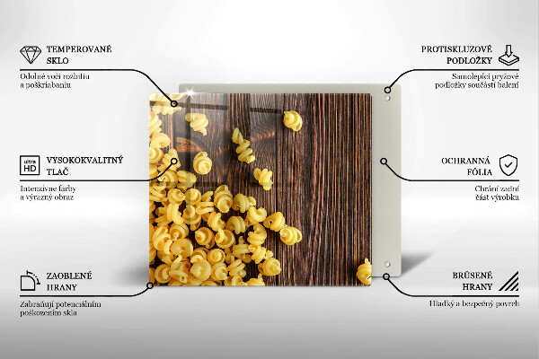 Large worktop saver Pasta on a table