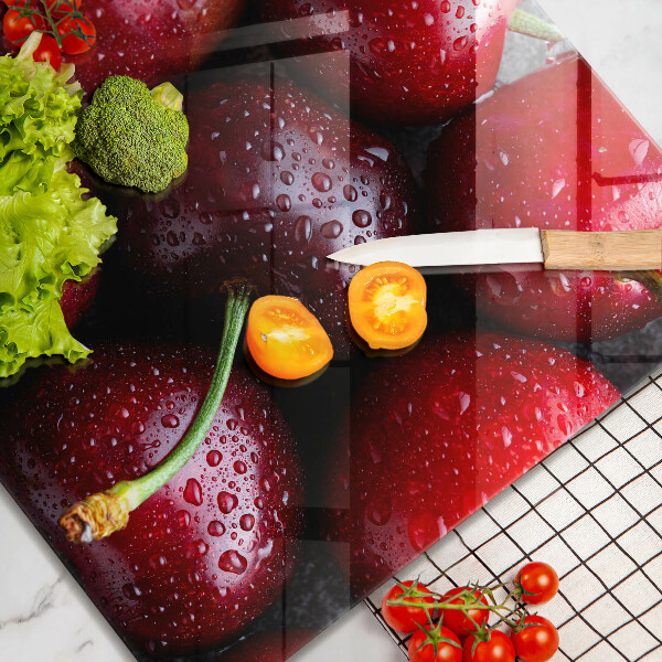 Large worktop saver Cherries close-up