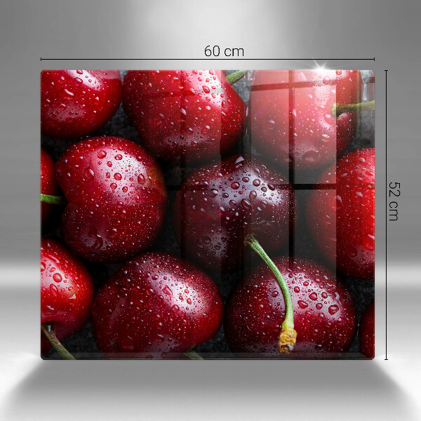 Large worktop saver Cherries close-up