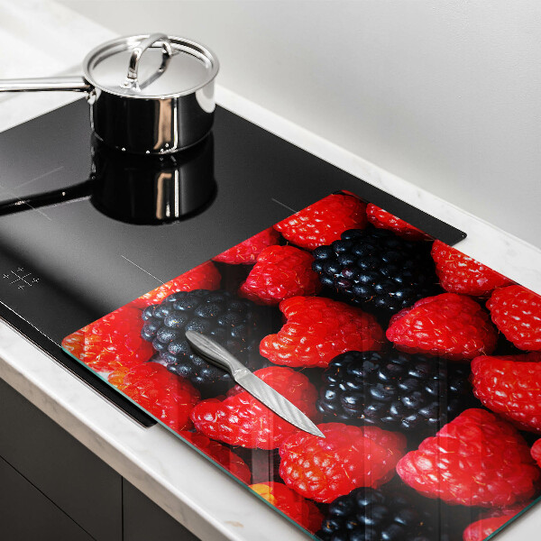 Large worktop saver Raspberries and blackberries