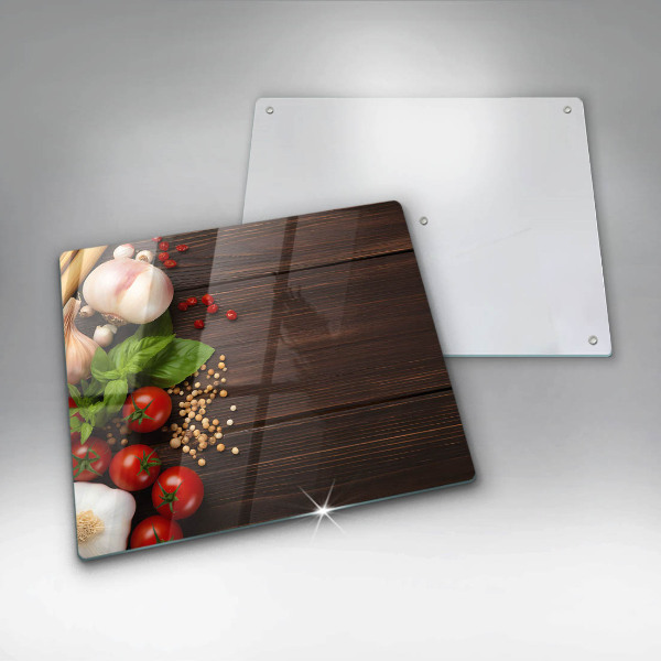 Large worktop saver Vegetables on the table