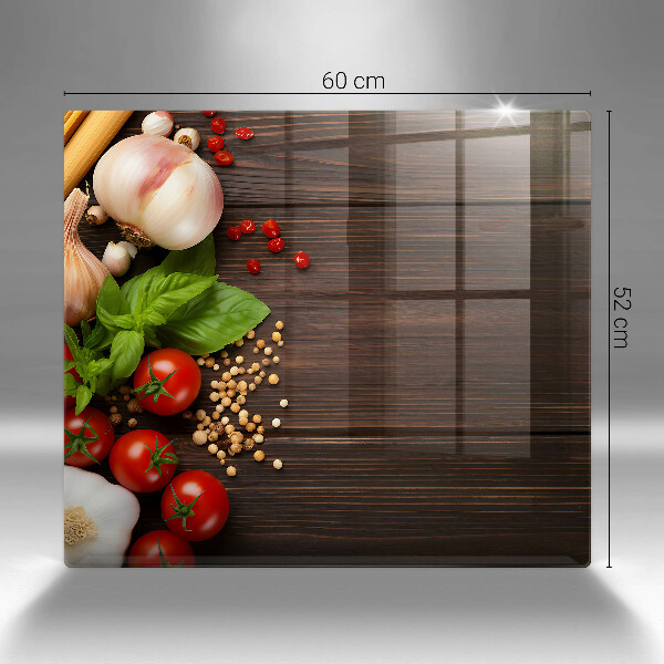 Large worktop saver Vegetables on the table