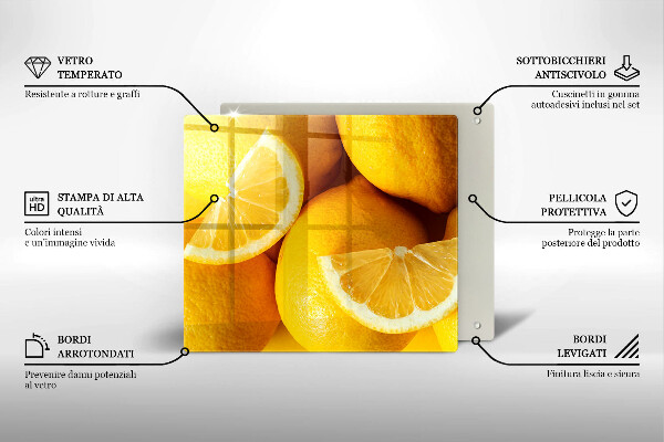 Large worktop saver Juicy lemons