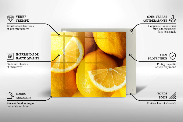 Large worktop saver Juicy lemons