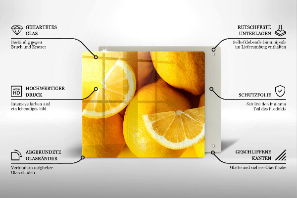 Large worktop saver Juicy lemons