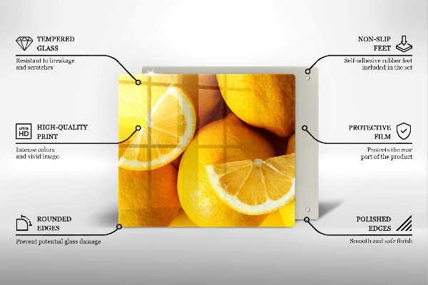 Large worktop saver Juicy lemons