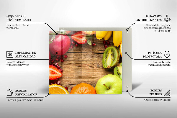 Large worktop saver Fresh fruit