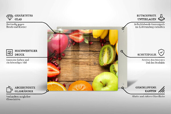 Large worktop saver Fresh fruit