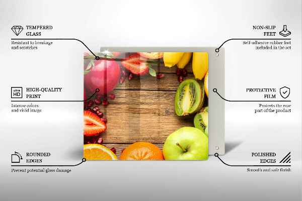 Large worktop saver Fresh fruit