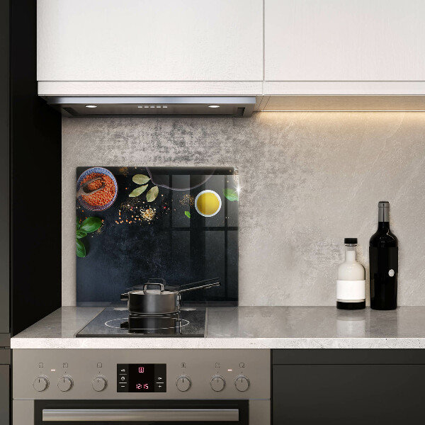 Large worktop saver Spices with spices