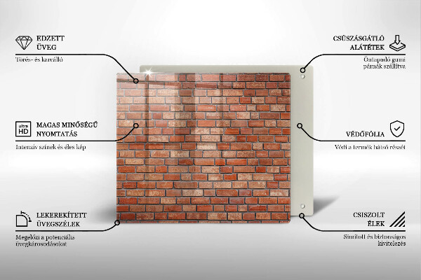 Chopping board Brick wall