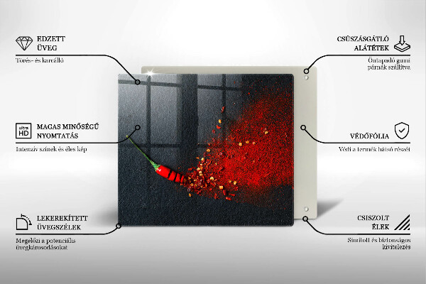 Chopping board Chilli pepper