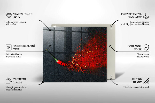 Chopping board Chilli pepper