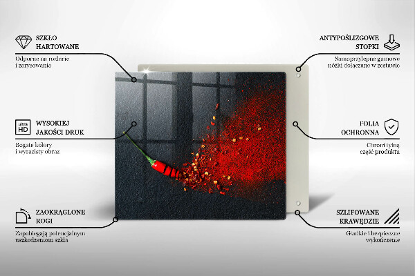 Chopping board Chilli pepper