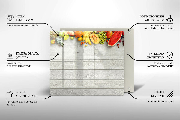 Chopping board Fruit on the boards