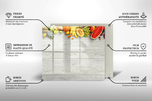 Chopping board Fruit on the boards
