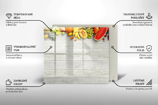 Chopping board Fruit on the boards