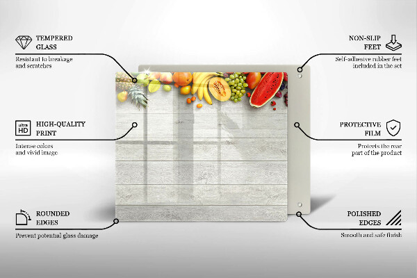Chopping board Fruit on the boards