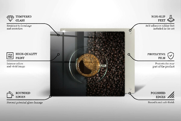 Worktop saver large Coffee and grains