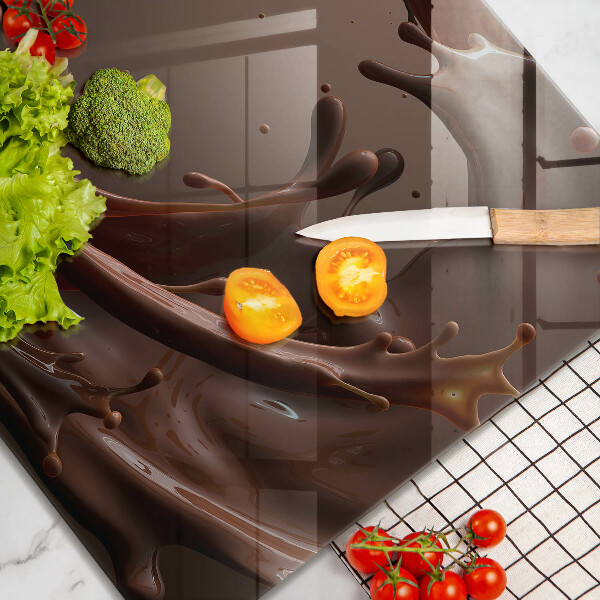 Worktop saver large Liquid chocolate