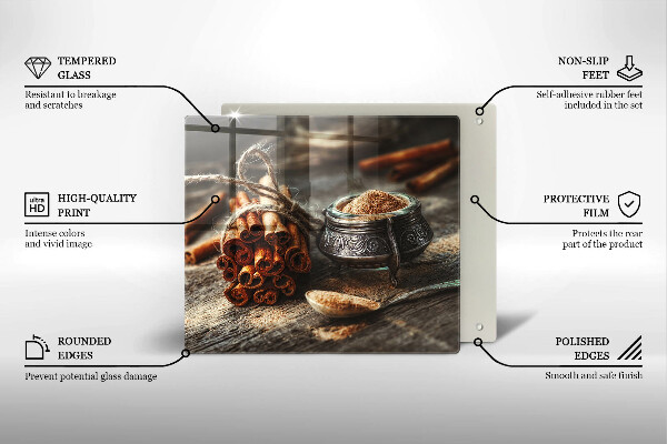 Chopping board Vanilla sticks