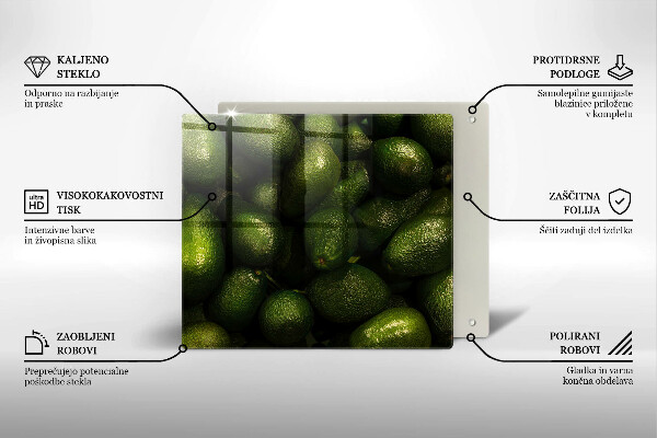 Chopping board Avocado fruit