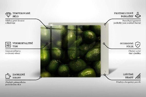 Chopping board Avocado fruit