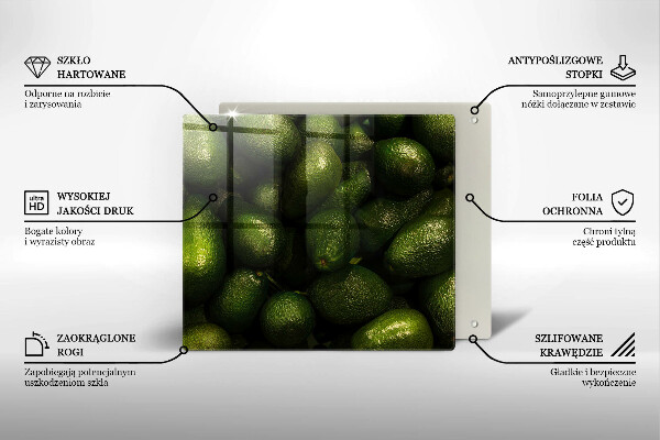 Chopping board Avocado fruit