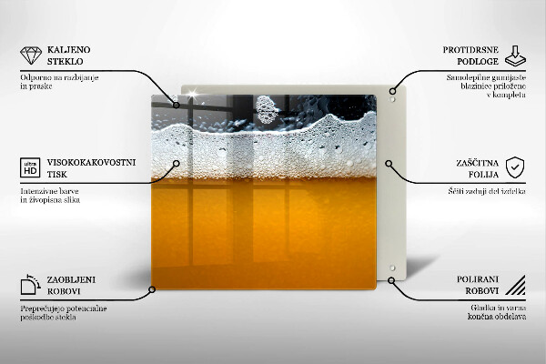 Chopping board Beer drink foam