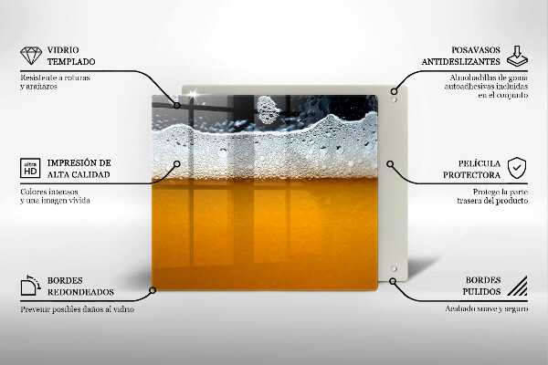 Chopping board Beer drink foam