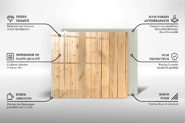 Chopping board Delicate wooden boards