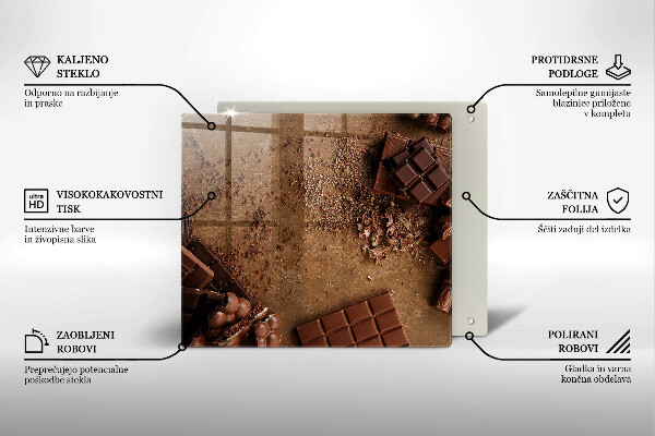 Chopping board Chocolate sweets