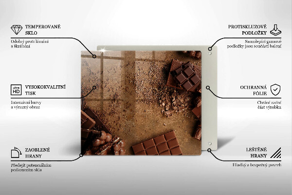 Chopping board Chocolate sweets