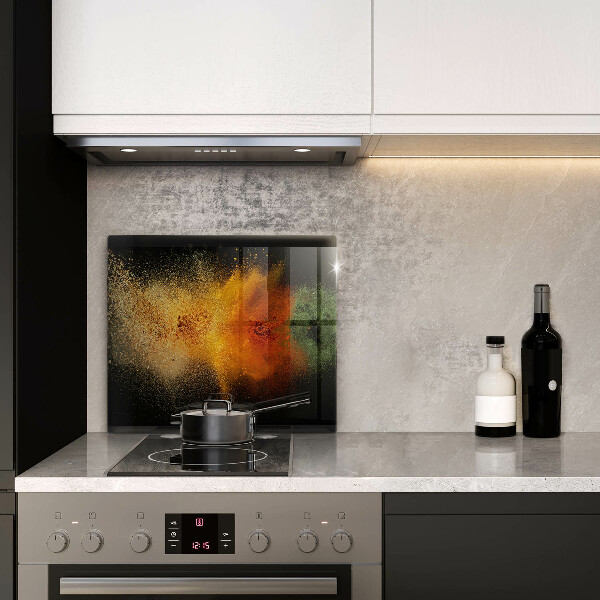 Chopping board Colorful spices