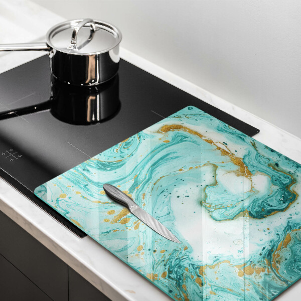 Worktop saver large Blue abstraction