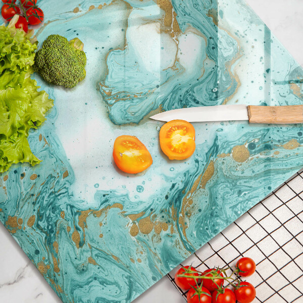 Worktop saver large Blue abstraction