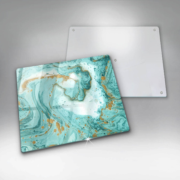 Worktop saver large Blue abstraction