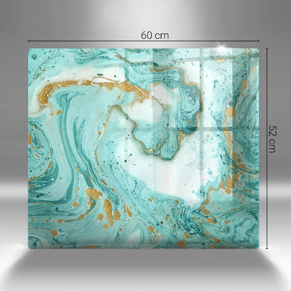 Worktop saver large Blue abstraction